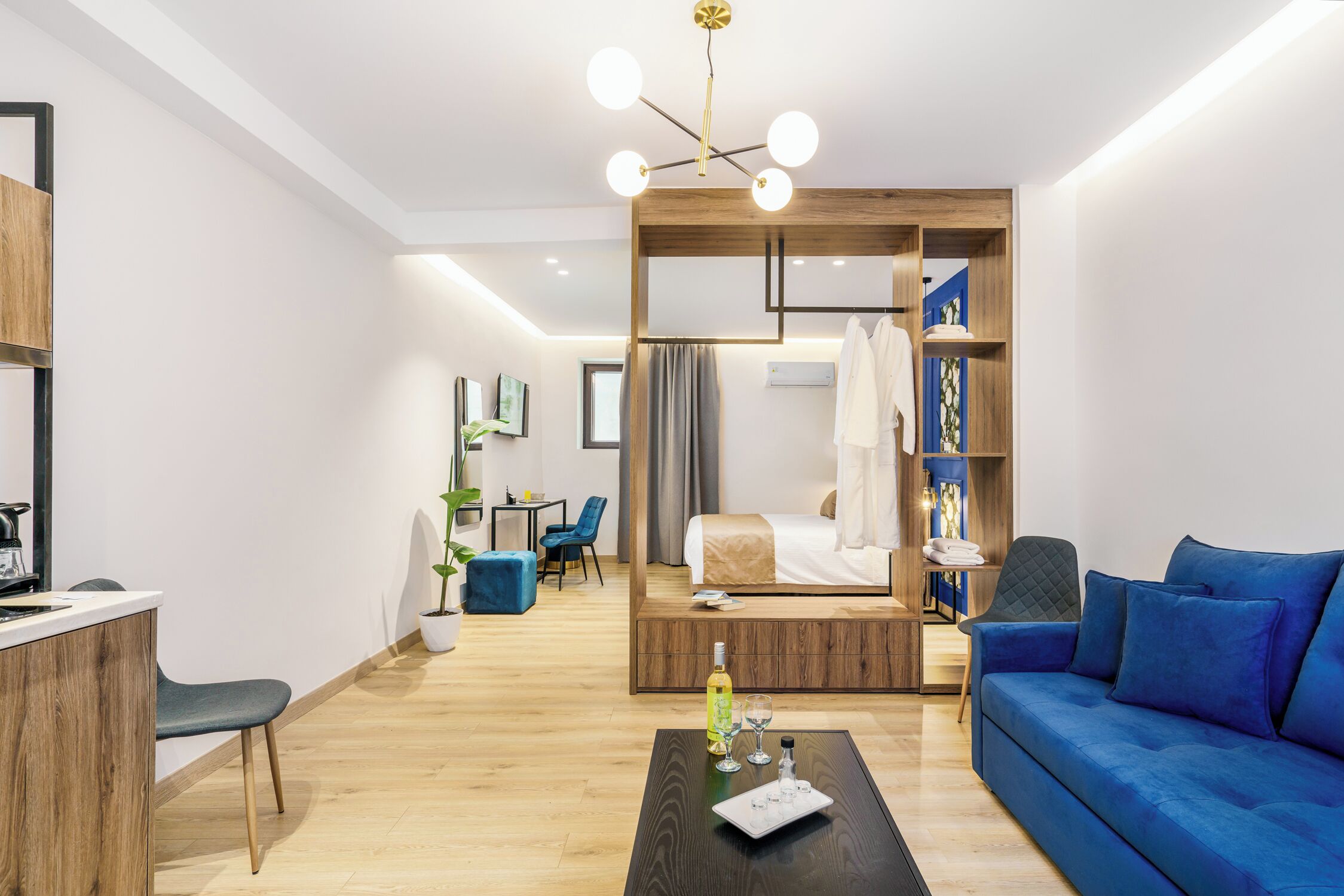 1 soverom, skrivebord, wi-fi og sengetøy