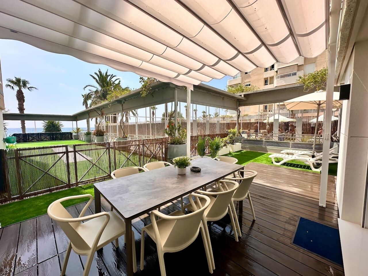 Udendørs spisemuligheder