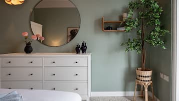 Strykejern/-brett, wi-fi (inkludert) og sengetøy