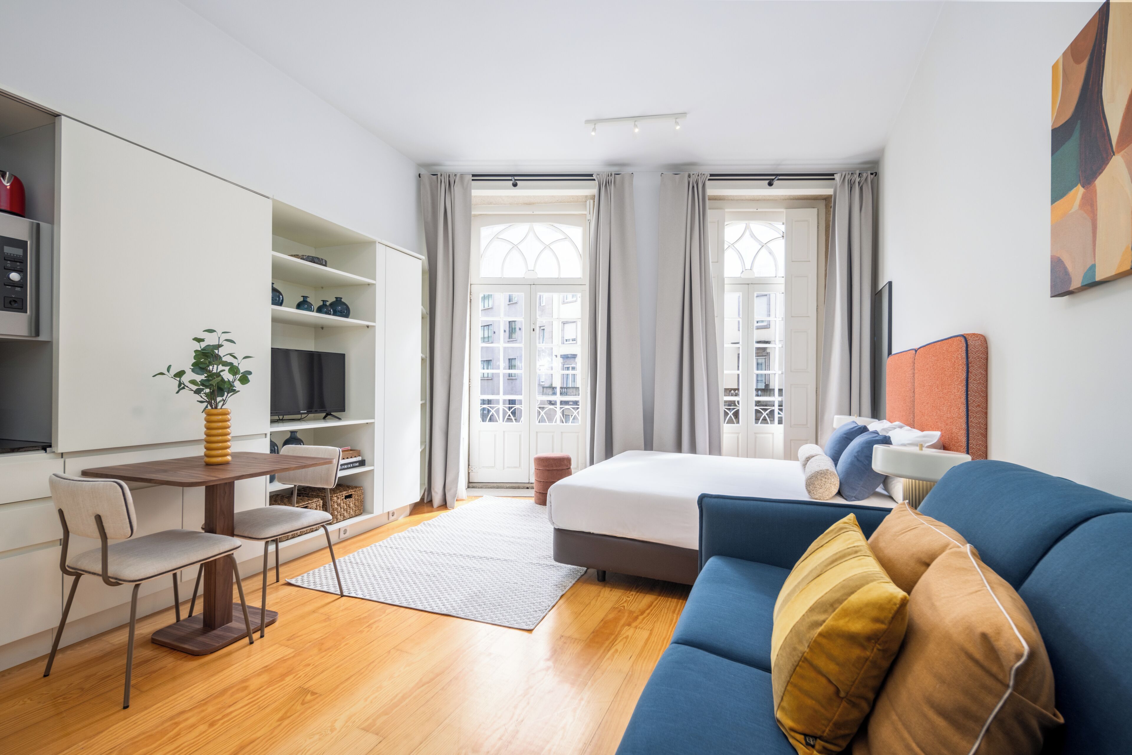 家庭开间 | 熨斗/熨衣板、免费 WiFi、床单