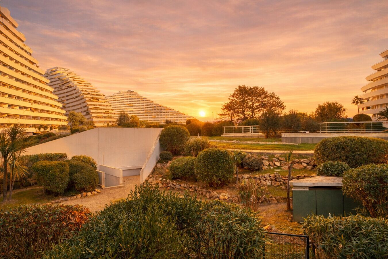 Enceinte de l’hébergement