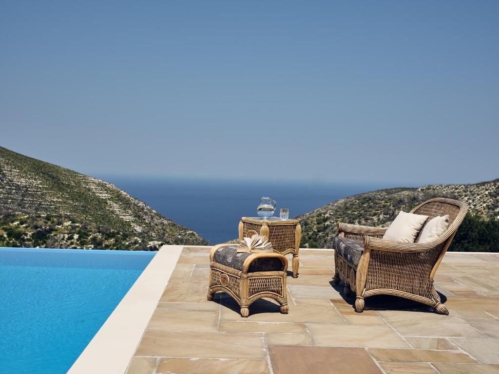 Luxury Villa, Sea View | Pool | Seasonal outdoor pool, sun loungers