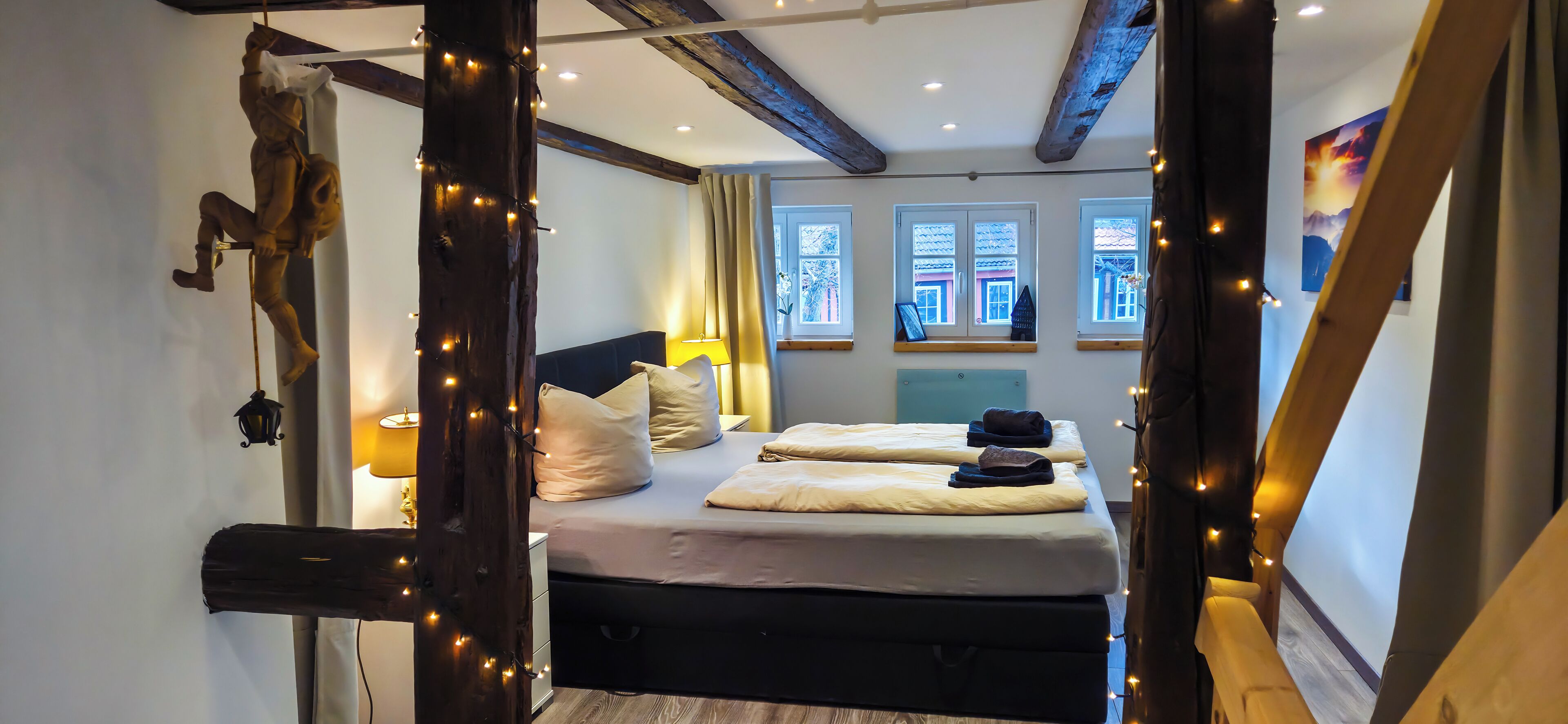 2 bedrooms, iron/ironing board, free WiFi, bed sheets