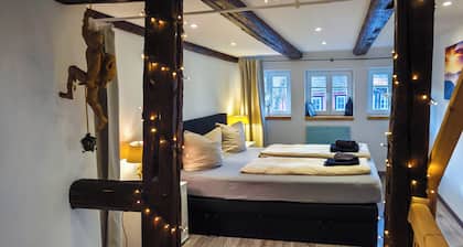 Old town house with castle view - central to the city center