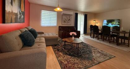Comfy 2BR Pierrefonds Apt with included parking