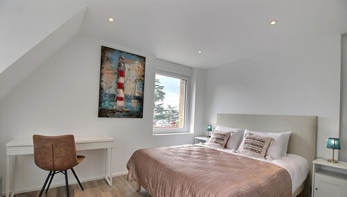 Guest Room 'Île aux Moines' with Sea View and Wi-Fi at Au Point de Vue
