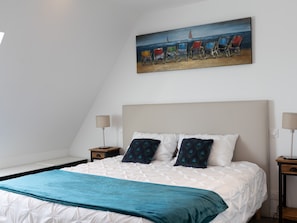 WiFi, bed sheets - Guesthouse 'Ile Rouzic' with Sea View and Wi-Fi (Perros-Guirec)