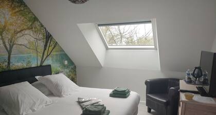 Room with outdoor spa, unlimited access, and private whirlpool spa