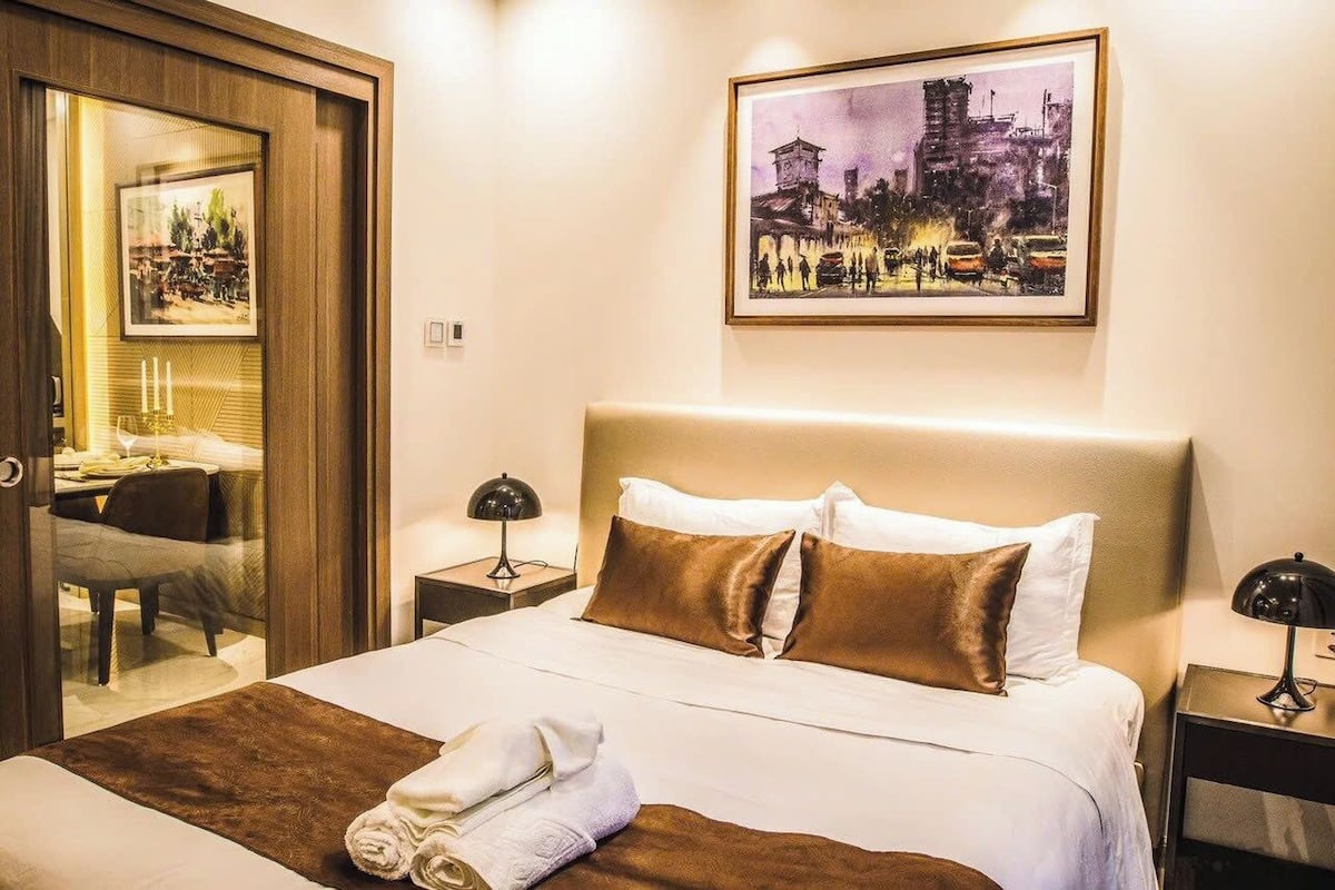 Deluxe Apartment, 1 Bedroom, City View | Select Comfort beds, minibar, individually furnished, desk