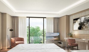 Executive Thermal Family Suite | Bahçe manzarası