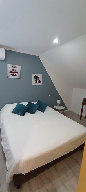 1 Schlafzimmer, kostenloses WLAN, Bettwäsche