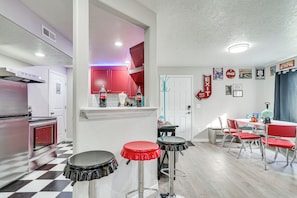 House (2 Bedrooms) | Interior - Retro + Bright! Family-friendly Daylight Unit (Spanish Fork)