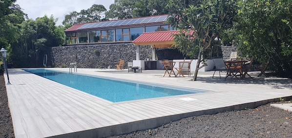 Outdoor pool - Quinta do Abacate (São Mateus da Calheta)