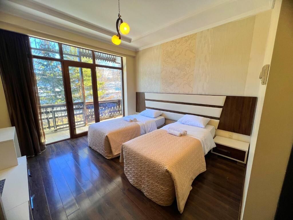 Standard Double or Twin Room, Balcony, Mountain View | Free WiFi, bed sheets