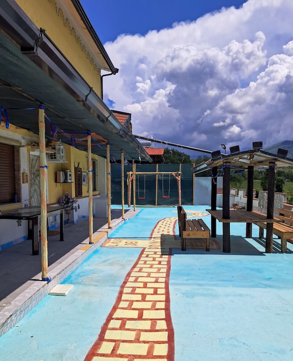 Restauration en plein air