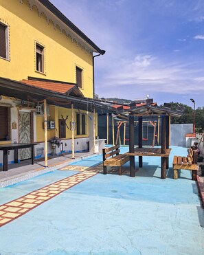 Outdoor dining - L`alba dei Principi - Biancaneve (Albanella)