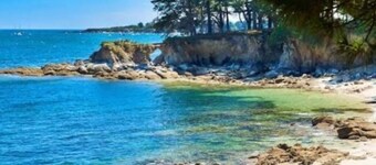 Mobile-home 4 pers (6 possible) - Walking distance to the beach - Terrace - Swimming pool