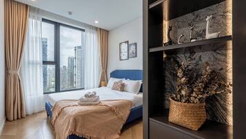 Premium bedding, Select Comfort beds, minibar, individually furnished