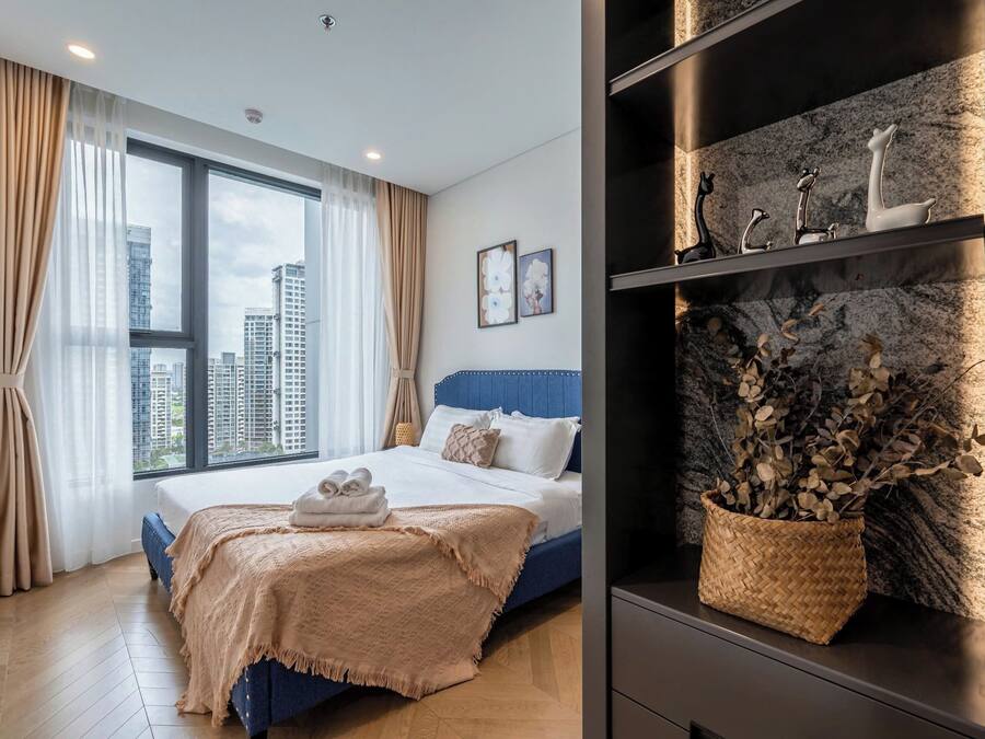 Deluxe-Apartment, 1 Schlafzimmer, Balkon, Flussblick