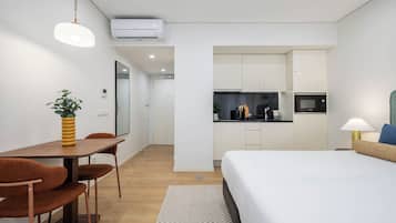 Estudio | Edredón, wifi gratis y ropa de cama