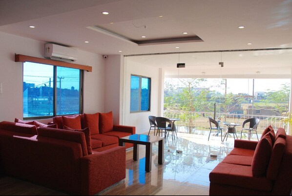 Interior detail - The Bodhgaya Hotel School (Bodh Gaya)