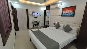 Dobbelt- eller tomannsrom – standard | Strykejern/-brett og wi-fi (inkludert)