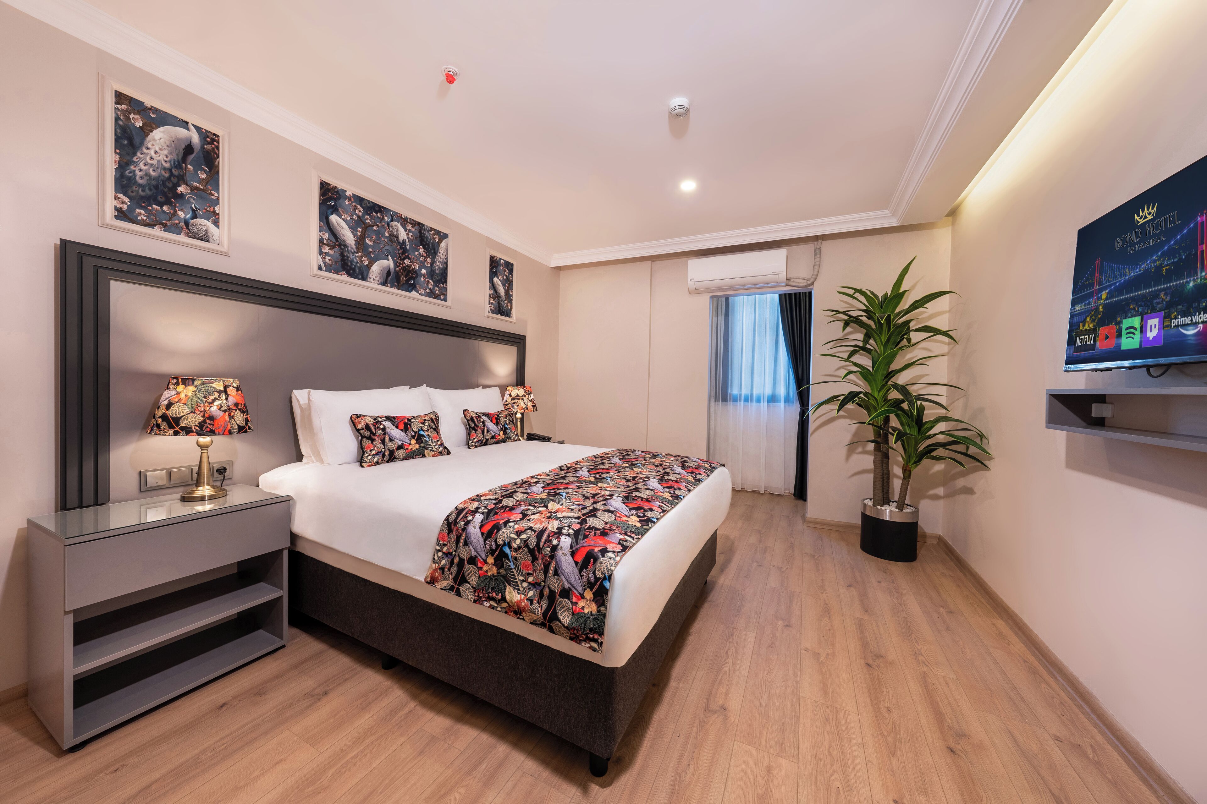 In-room safe, desk, blackout curtains, soundproofing