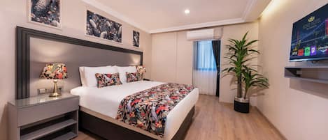 In-room safe, desk, blackout curtains, soundproofing