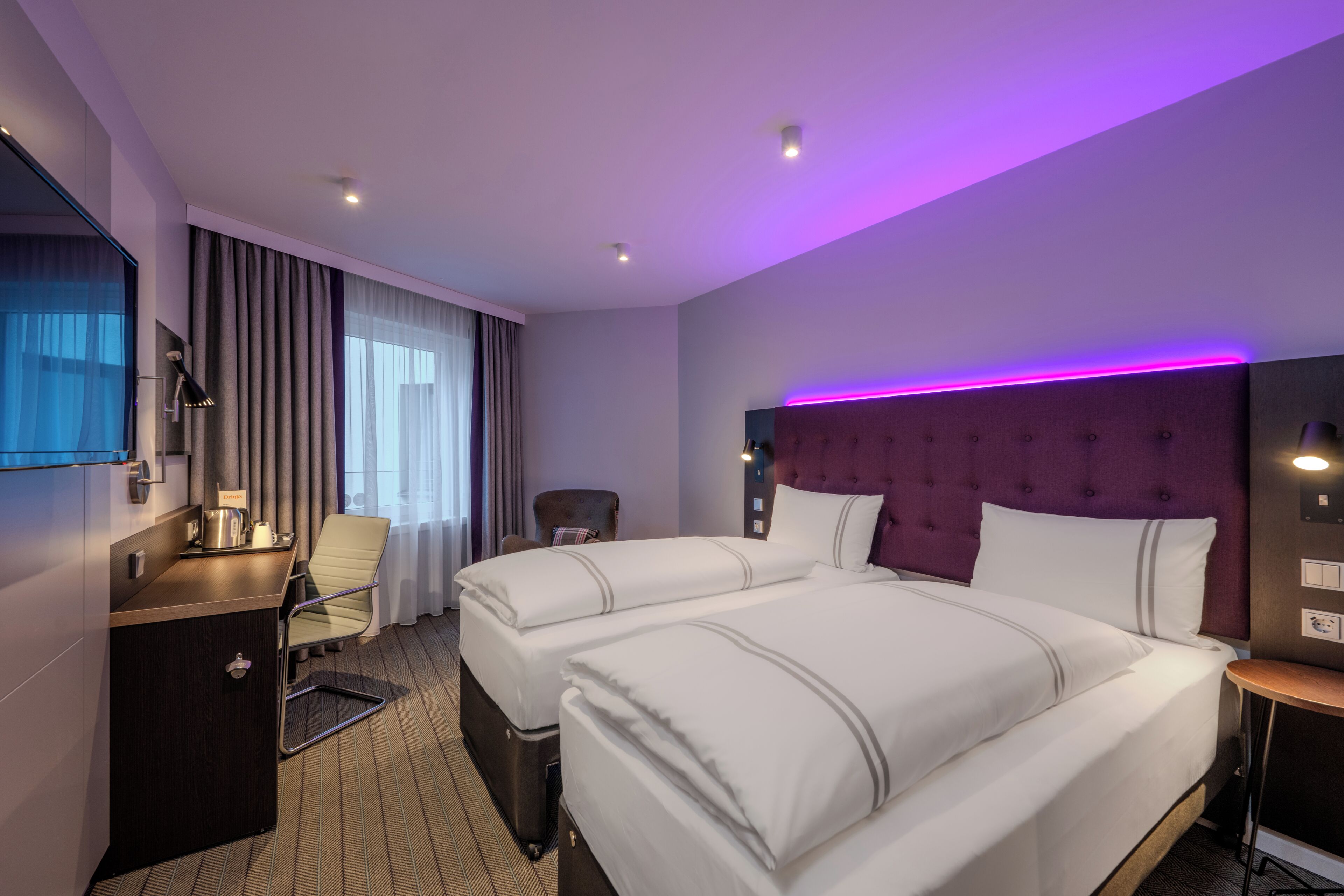 Standard-Doppel- oder -Zweibettzimmer