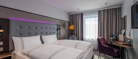Habitación doble superior | Wifi gratis y ropa de cama