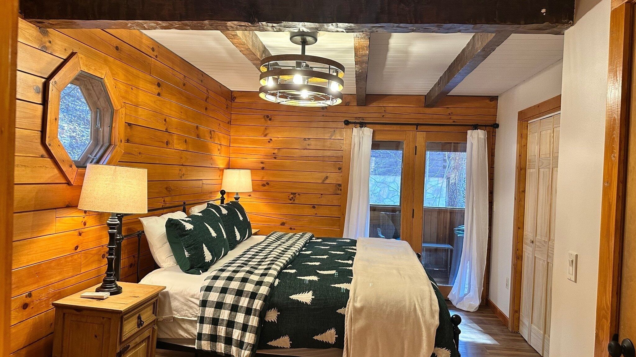 Kabin, 2 kamar tidur | 2 kamar tidur dan Wi-Fi gratis