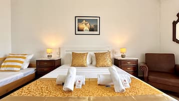 3 quartos, roupa de cama