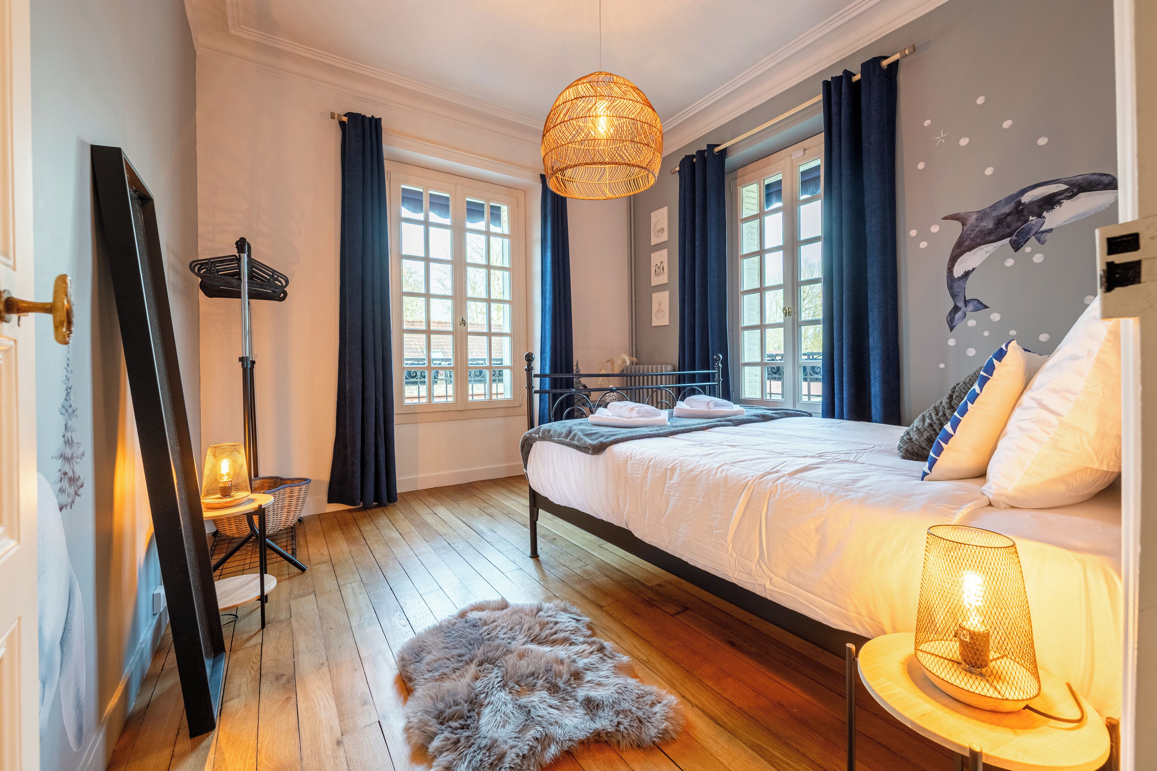 Fer et planche à repasser, Wi-Fi, draps fournis