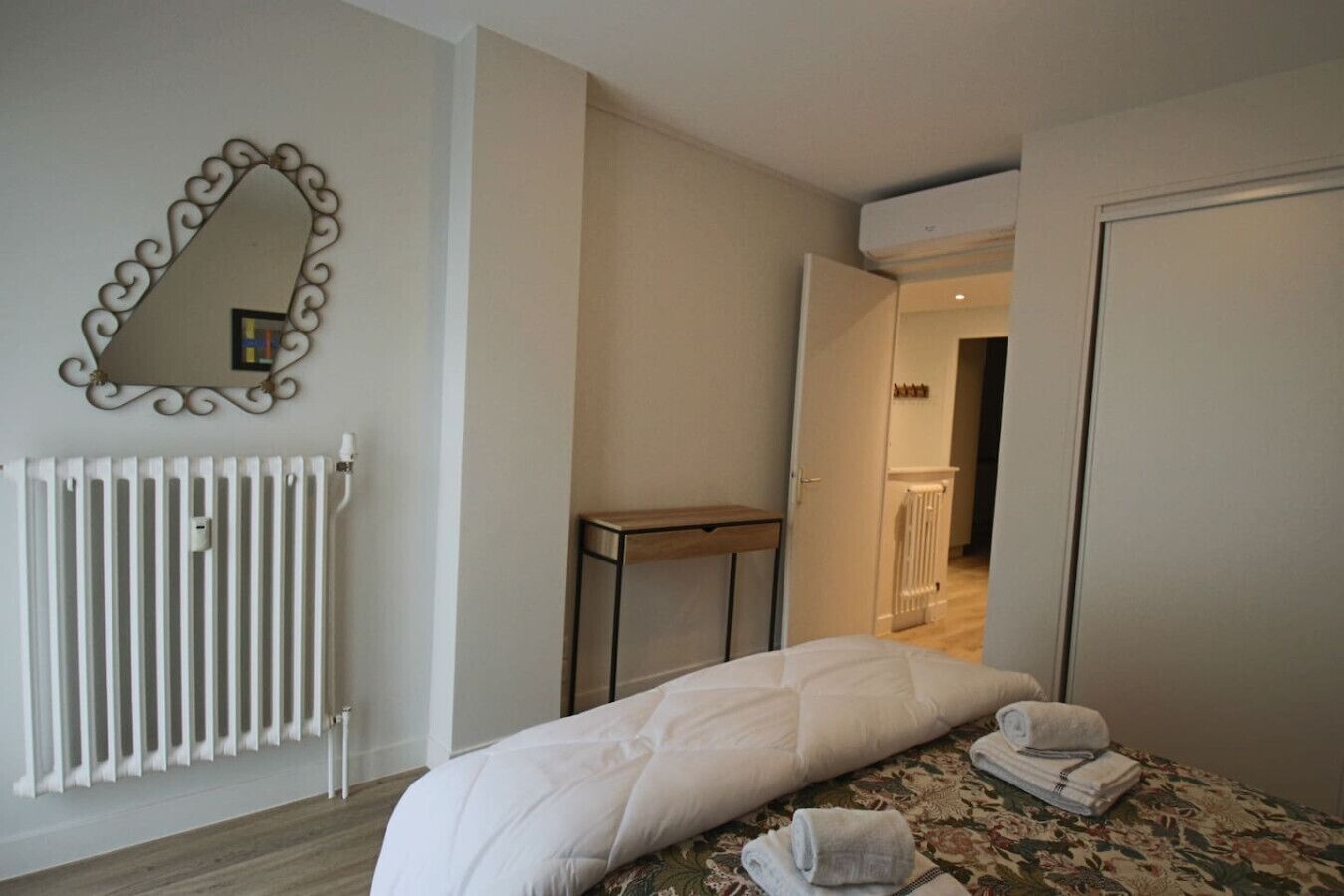 2 bedrooms, iron/ironing board, travel crib, WiFi