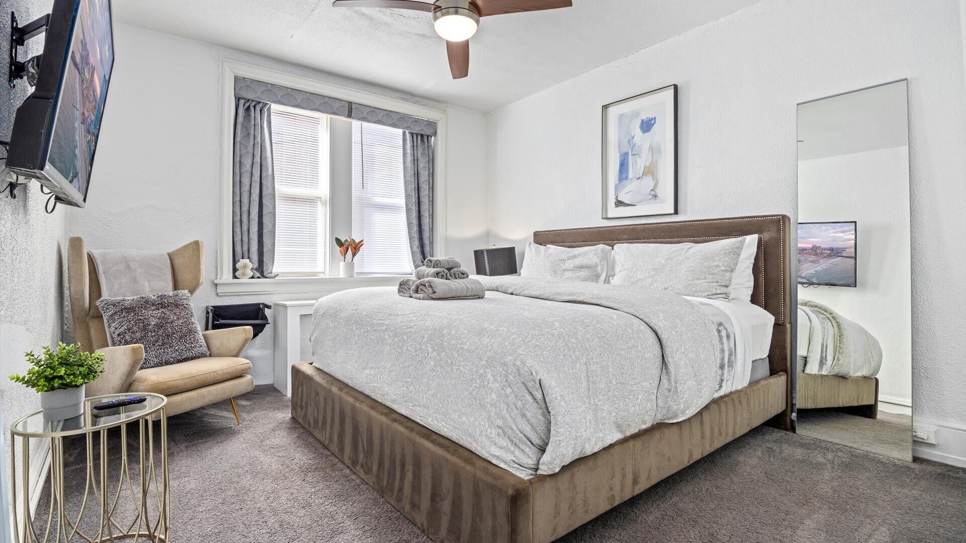 Strykejern/-brett, wi-fi og sengetøy