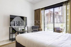 Appartement, balcon, vue ville | Fer et planche à repasser, Wi-Fi gratuit