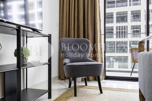 Apartment, Balcony, City View | Interior - Bloomfields Comfortable Stu Azizi (Dubai)