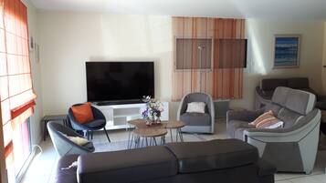 TV connectée, lecteur de DVD, livres, chaßne hi-fi