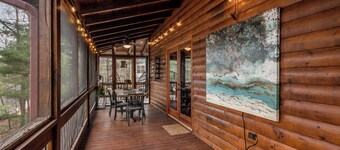 Welcome to Pine and Buck Lodge, a perfect 3 bedroom 2.5 bathroom get away