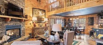 Welcome to Pine and Buck Lodge, a perfect 3 bedroom 2.5 bathroom get away