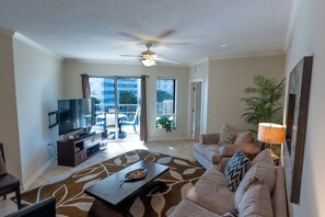 Condo, 3 Bedrooms | Living area - 208 Royale Palms 3 Bedroom Condo (Myrtle Beach)