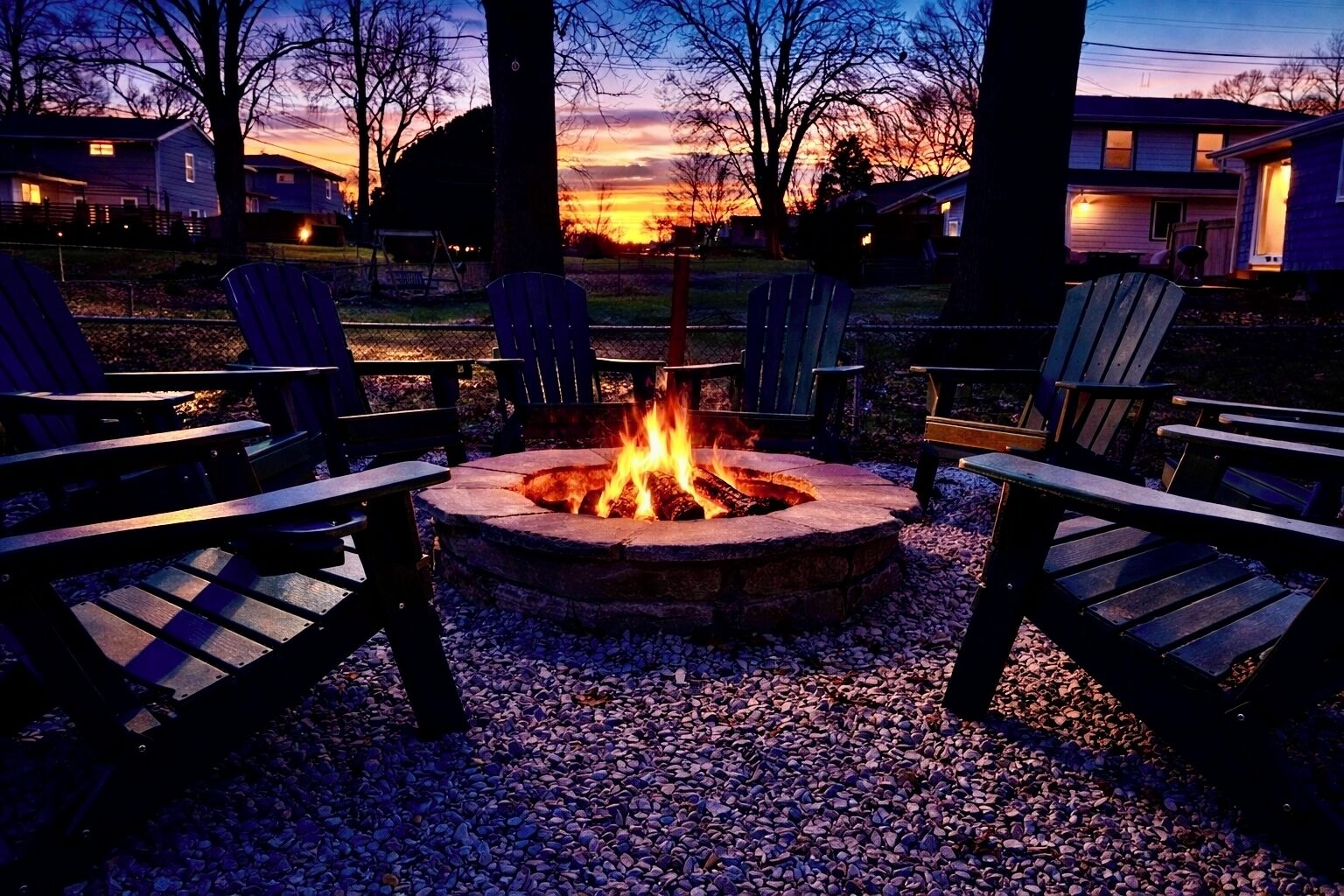 Overnattingsstedets uteområder