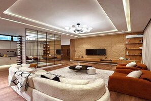 Living area - Lekki Lagos-Nigeria 2BR Premium SmartHome by SereneSpaces (Lagos)