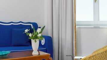 Helios Suite, terrace | Living area | Printers