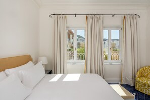 Egyptian cotton sheets, premium bedding, down duvets, memory-foam beds