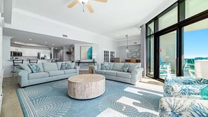 TV - Beachfront 3BR, Lazy River/Slide, On site Restaurant/Bar!! (Orange Beach)