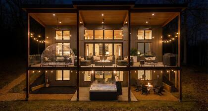 Modern w/Sleek Design, Hot Tub, Dome & Game Room