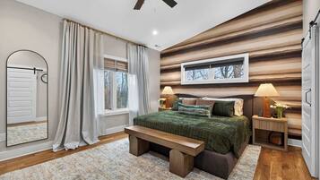 5 bedrooms, iron/ironing board, free WiFi, bed sheets