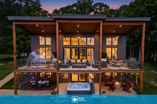 Modern Design w/Hot Tub, Sauna, Dome & Game Room