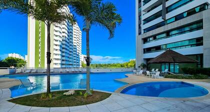 Apartamento Premium c Piscina Jacuzzi e Academia